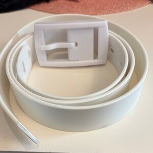 White Women's Belt